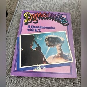 Dynamite Magazine - A Close Encounter With ET - July 1982 Volume 6 #1 TJ4